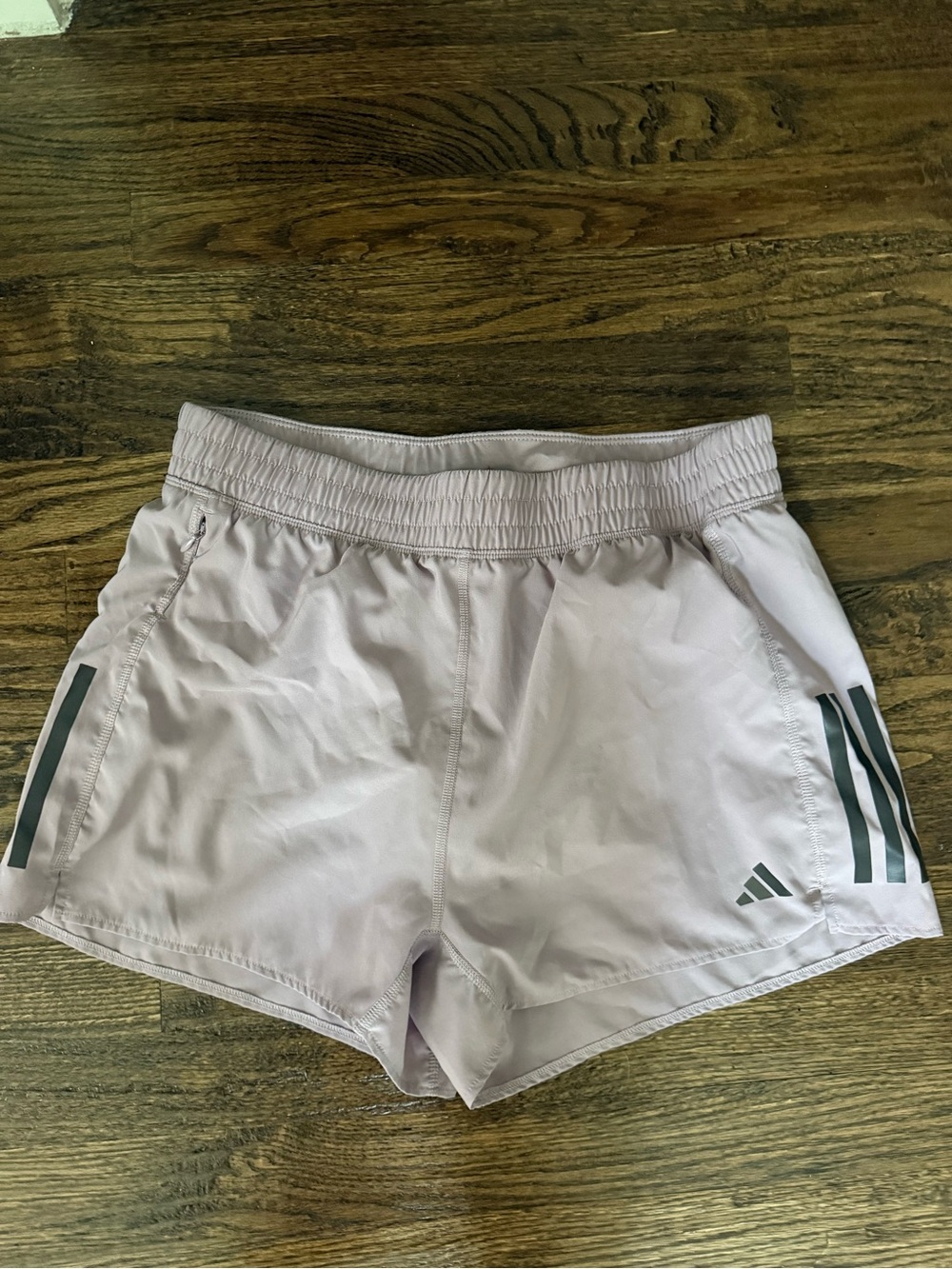 Adidas Women's Light Lavender performance running Shorts